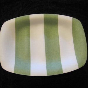 Drulane Green & White Soap Dish